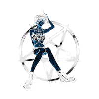 Art Halloween Sticker