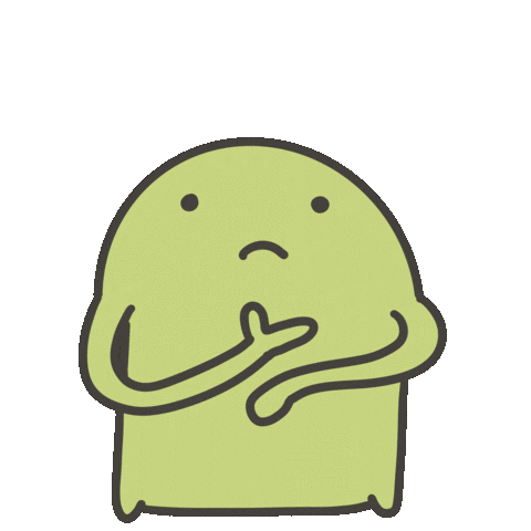 Confused Sticker