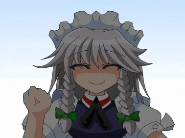 Sakuya Izayoi Smile GIF