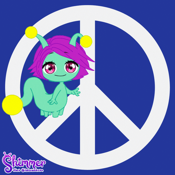 Celebrate Good Vibes GIF by ShimmertheGlowworm