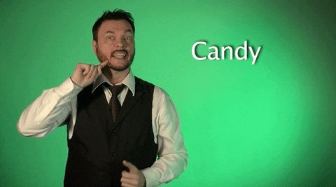 sign language candy GIF by Sign with Robert