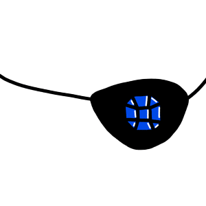 Eyepatch Sticker by Originals