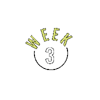 Week 3 Sticker by Darihana Nova Fitness