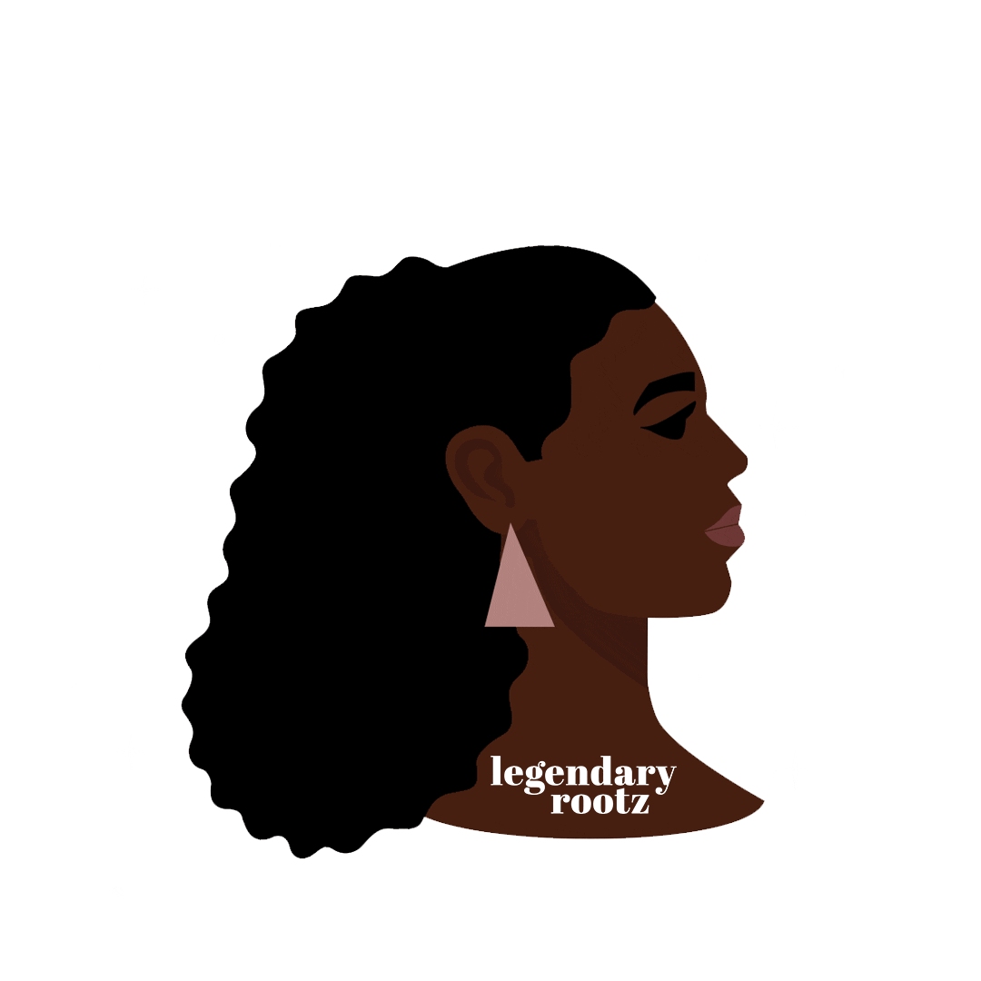 Black Power Natural Hair Sticker by Legendary Rootz