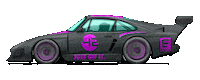 Race Porsche Sticker