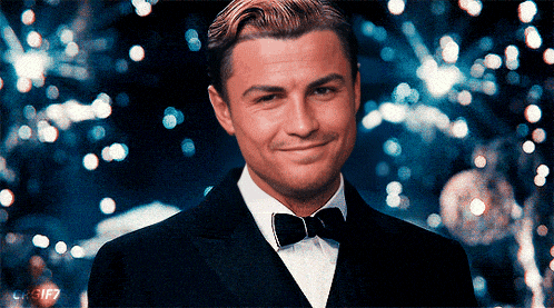 Cristiano Ronaldo Cheers GIF