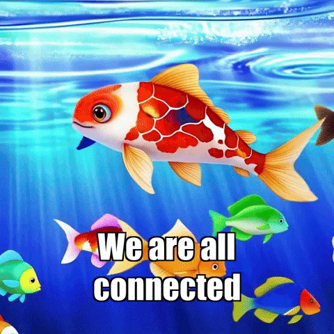 Harmony Interconnectedness GIF by TheConfishius