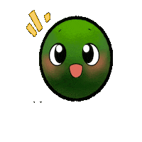mossamigos excited nature adorable plant Sticker