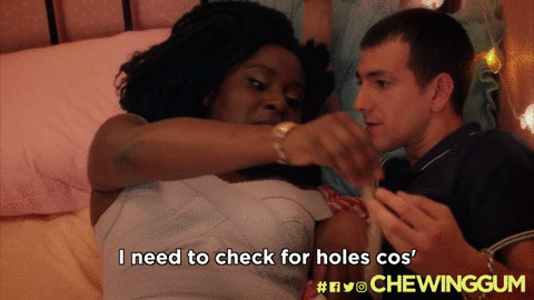 michaela coel netflix GIF by Chewing Gum Gifs