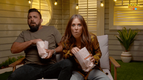 Channel 9 Reaction GIF by The Block