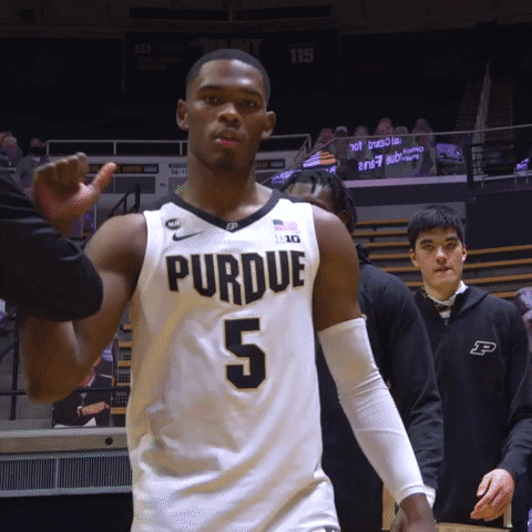 Purdue Basketball GIF by Purdue Sports
