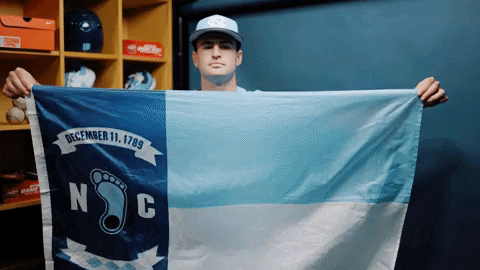 University Of North Carolina Baseball GIF by UNC Tar Heels