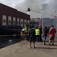 Chicago Multiple-Alarmed Fire Consumes Flea Market