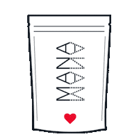 Powder Pouch Sticker by Mana