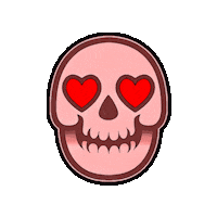 Halloween Love Sticker by The3Flamingos