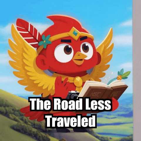 Detour Hiking GIF by The Cardinal Virtue