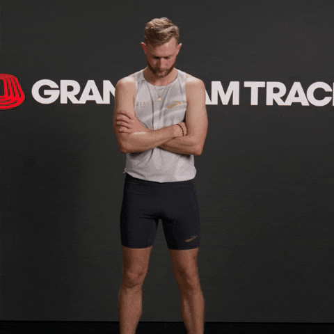 Serious Track And Field GIF by Grand Slam Track
