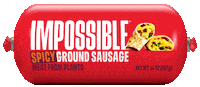 Plant Based Sausage Sticker by Impossible Foods