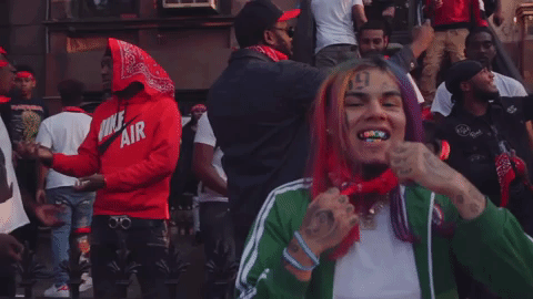 6ix9ine blicky with the stiffy GIF by dan 