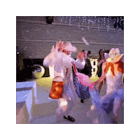 Hands Up Dancing Sticker