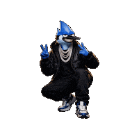 pawdox mordecai pawdox mrpawdox Sticker