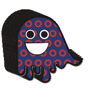 Halloween Ghost Sticker by Outer Limits Hot Sauce