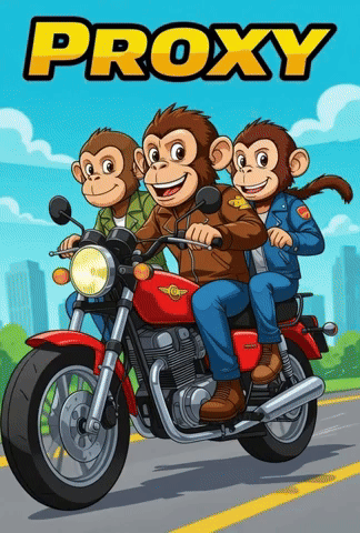 bestgifs4proxynetworks giphyupload cartoon motorcycle monkeys GIF