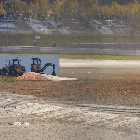 Slide Driving GIF by World RX - FIA World Rallycross Championship