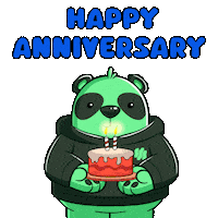 Happy Anniversary Goal Sticker by SuperVerse