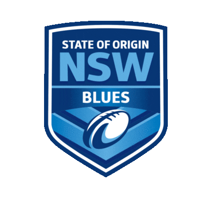 Rugby League Nsw Sticker by NRL