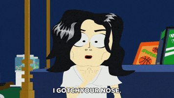 michael jackson got your nose GIF by South Park 