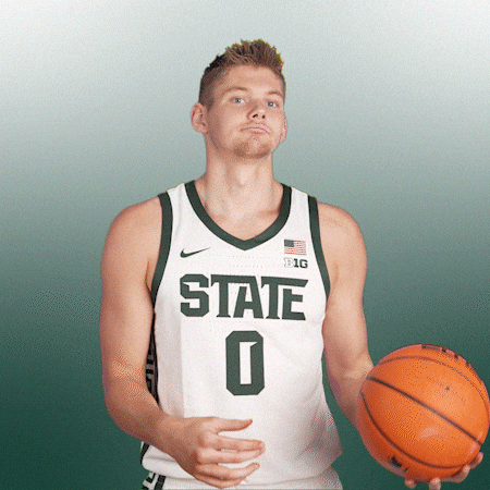 Msu Msubasketball GIF by Michigan State Athletics