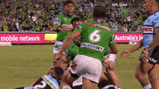 Nrl Greenmachine GIF by Canberra Raiders