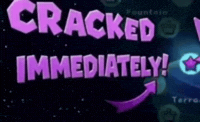 Cracking Super Mario Galaxy GIF