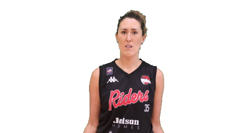 womens basketball shrug Sticker by Leicester Riders Women