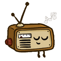 Radio Chill Sticker