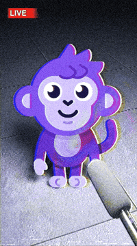 Monkey Interview GIF by Raena AI