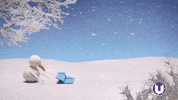 Sad Christmas GIF by School of Computing, Engineering and Digital Technologies