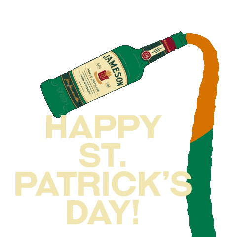 Paddys Day Sticker by Jameson Irish Whiskey