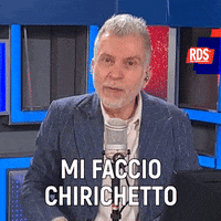 Cabaret Claudio GIF by RDS 100% Grandi Successi