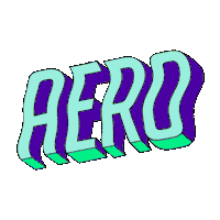 Aero Sticker by Aeropostale