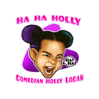 Comedy Show Sticker by Holly Logan