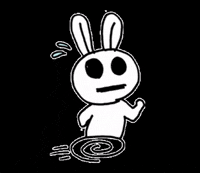 scolar_netshop rabbit hurry うさぎ parity GIF