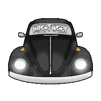 Bug Volkswagen Sticker by ImportWorx