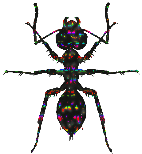 Rainbow 3D Sticker by badblueprints