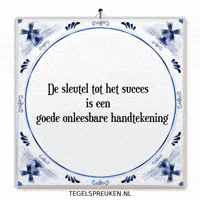 Werk Vertrouwen GIF by Tegelspreuken.nl