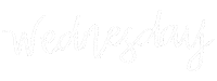 Wednesday Sticker