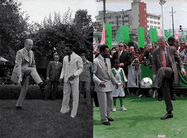 Bill Clinton Soccer GIF by US National Archives