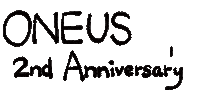 Oneus Sticker