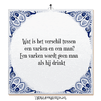 Man Humor Sticker by Tegelspreuken.nl